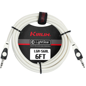 Kirlin LightGear 6ft / 1.83m - 3.5mm Mini Jack - 3.5mm Mini Jack Cable