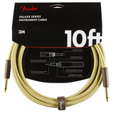 Fender Deluxe 10ft / 3m Straight - Straight Tweed Jack Cable