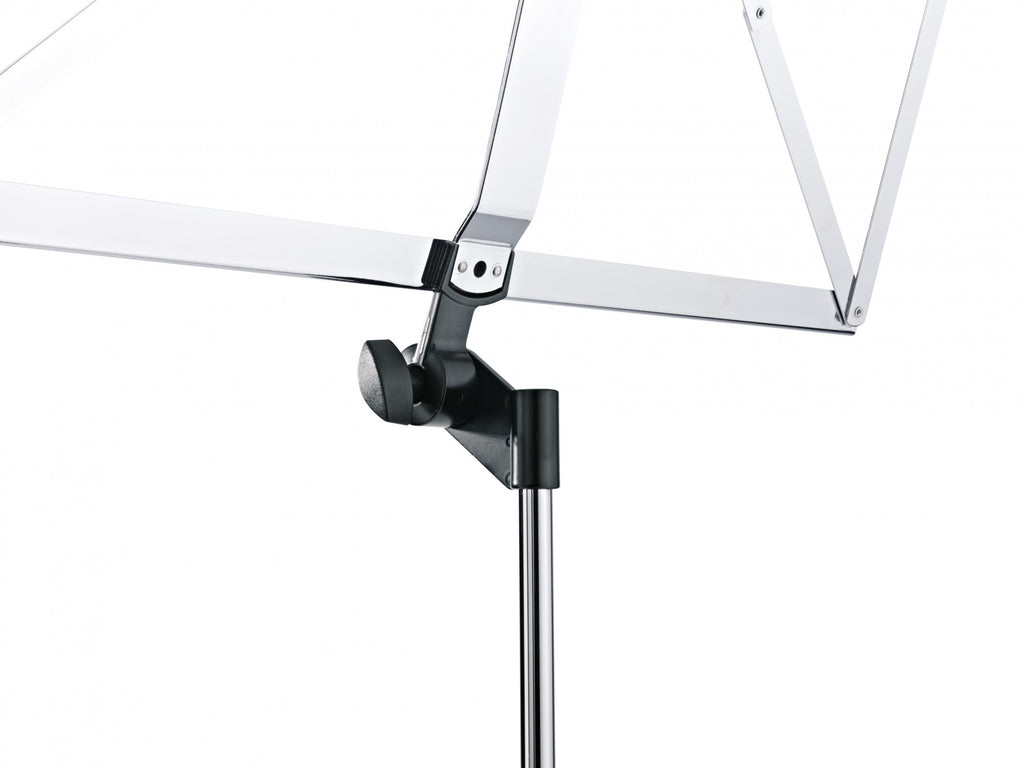 K&M 107N Heavy Duty Music Stand - Nickel Finish