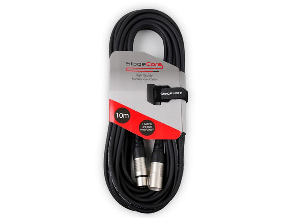 Stagecore 10m  XLR - XLR Microphone Cable