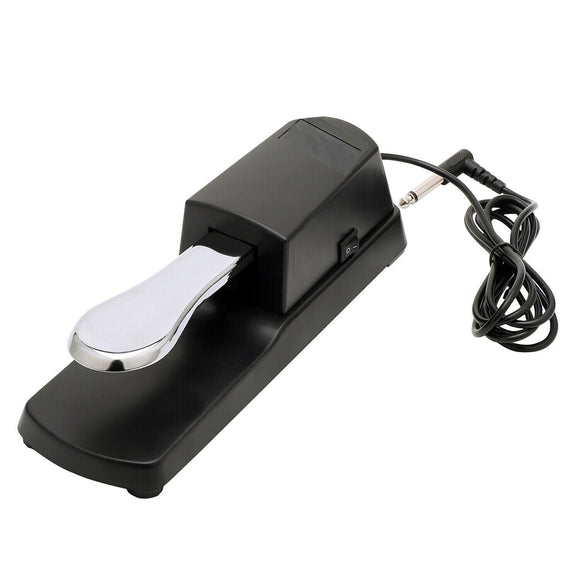 Universal piano style sustain pedal 6.35mm plug