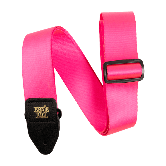 Ernie Ball Super Neon Pink Premium Guitar Strap