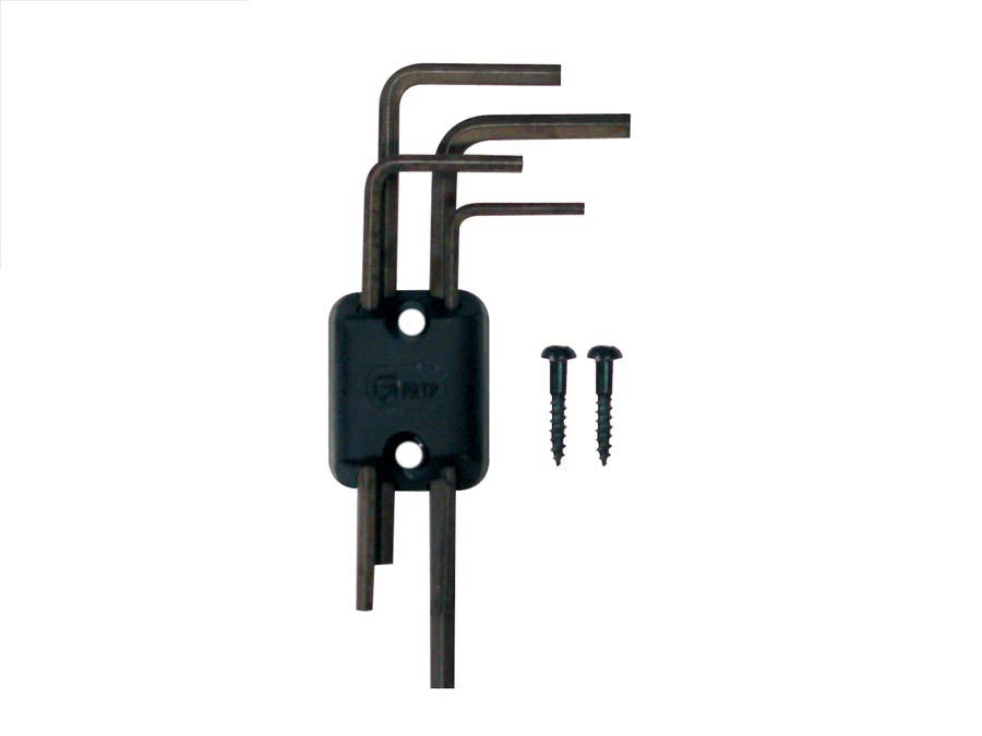 Guitar Allen Key / Wrench Set + Holder & Screws