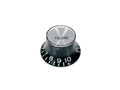 Boston (KB-134-V) Black SG Bell Style Volume Control Knob - Inch