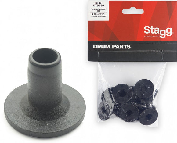 Stagg (DPR-CYS830) 8mm Cymbal Sleeves - Pack of 10