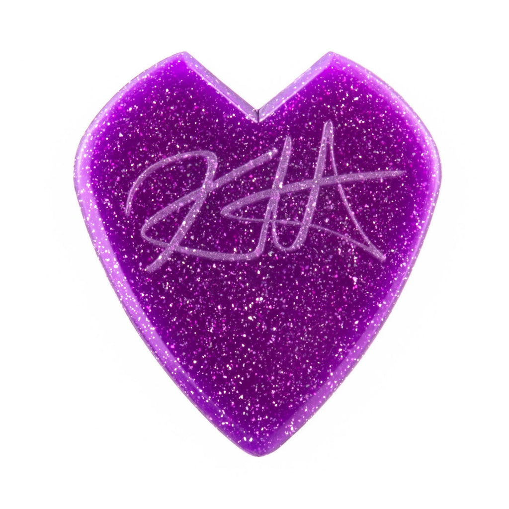 Dunlop Kirk Hammett Custom Jazz III Plectrum - Purple Sparkle