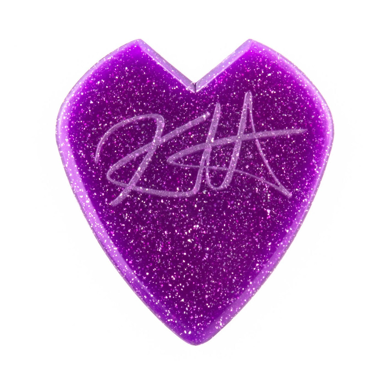 Dunlop Kirk Hammett Custom Jazz III Plectrum - Purple Sparkle