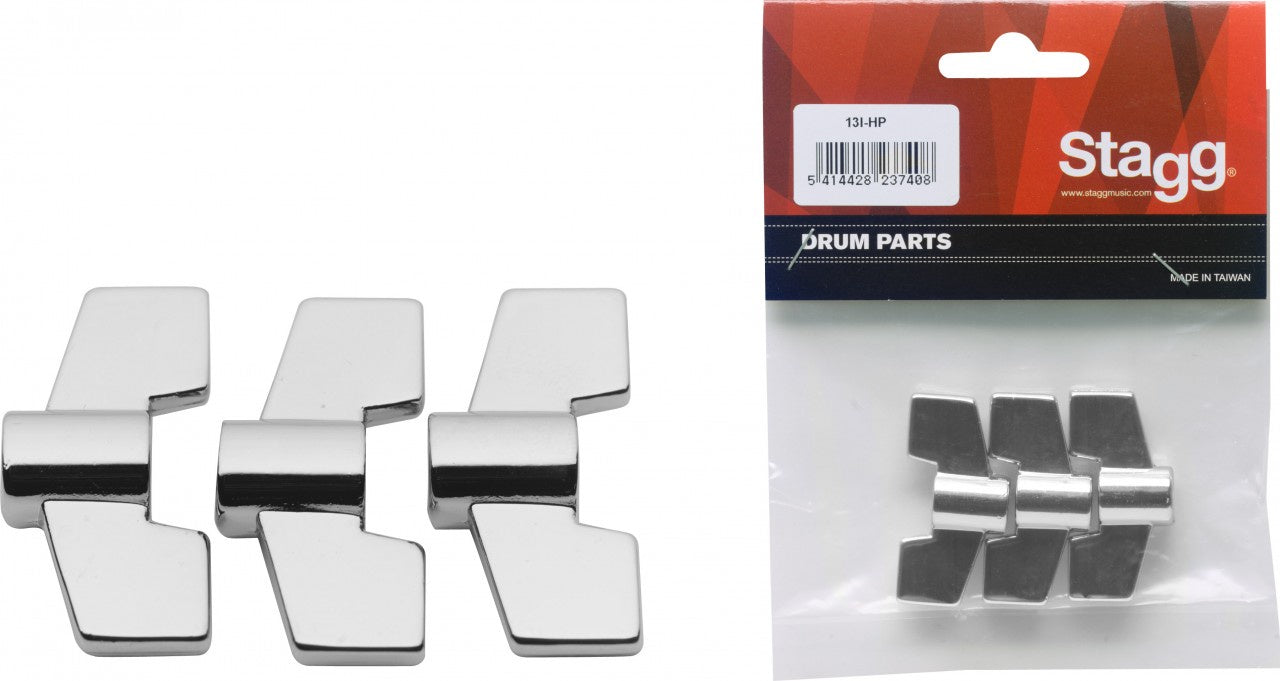 Stagg 13I-HP M8 Cymbal Wing Nuts - Pack of 3