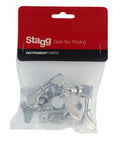 Stagg (SP-MHBS-2X2CH) Die Cast Chrome Bass Machine Heads - 2 A Side