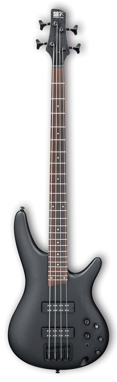 Ibanez (SR300EB-WK) 4 String Bass - Weathered Black