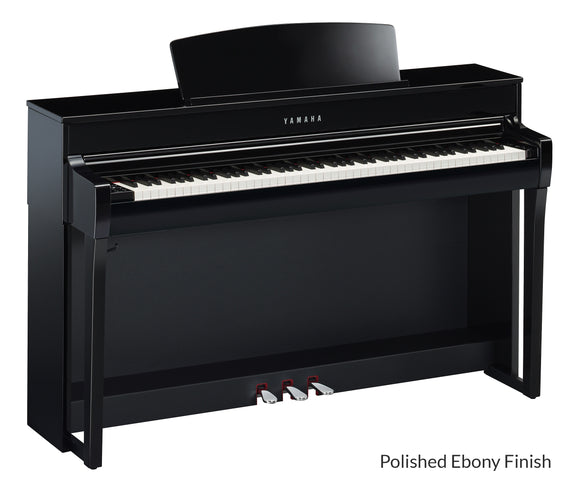 Yamaha (CLP-745PE)  Polished Ebony Clavinova Digital Piano