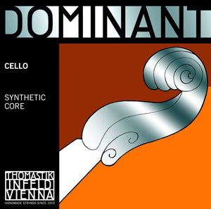 Dominant (143) Cello D String - Chrome Wound
