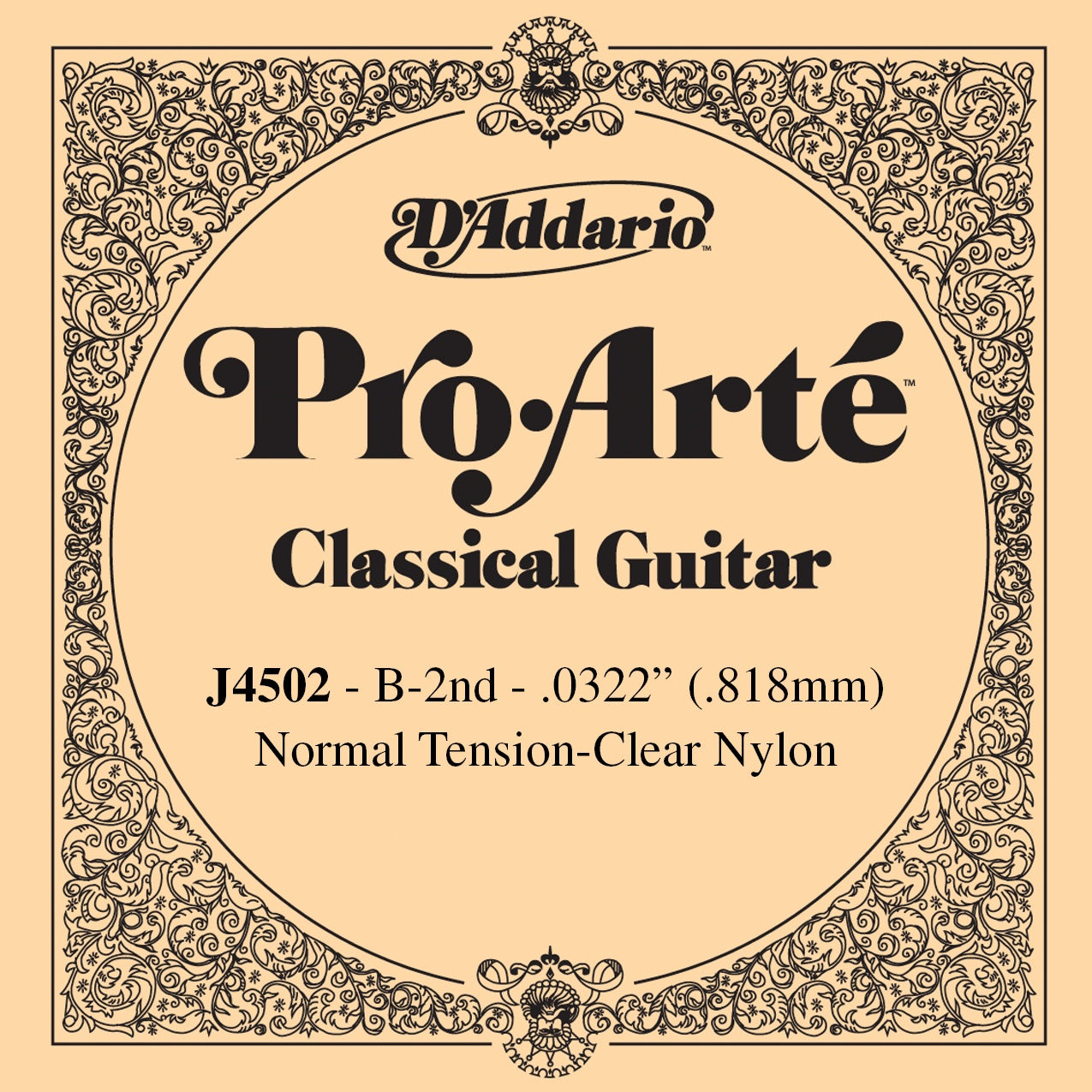 D'Addario Pro Arte B / 2nd - Normal Tension
