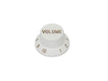 Boston (KW-1726-V) White Volume Knob