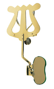 Ruka (37520) Trombone Bell Lyre - Brass Plated Nickel