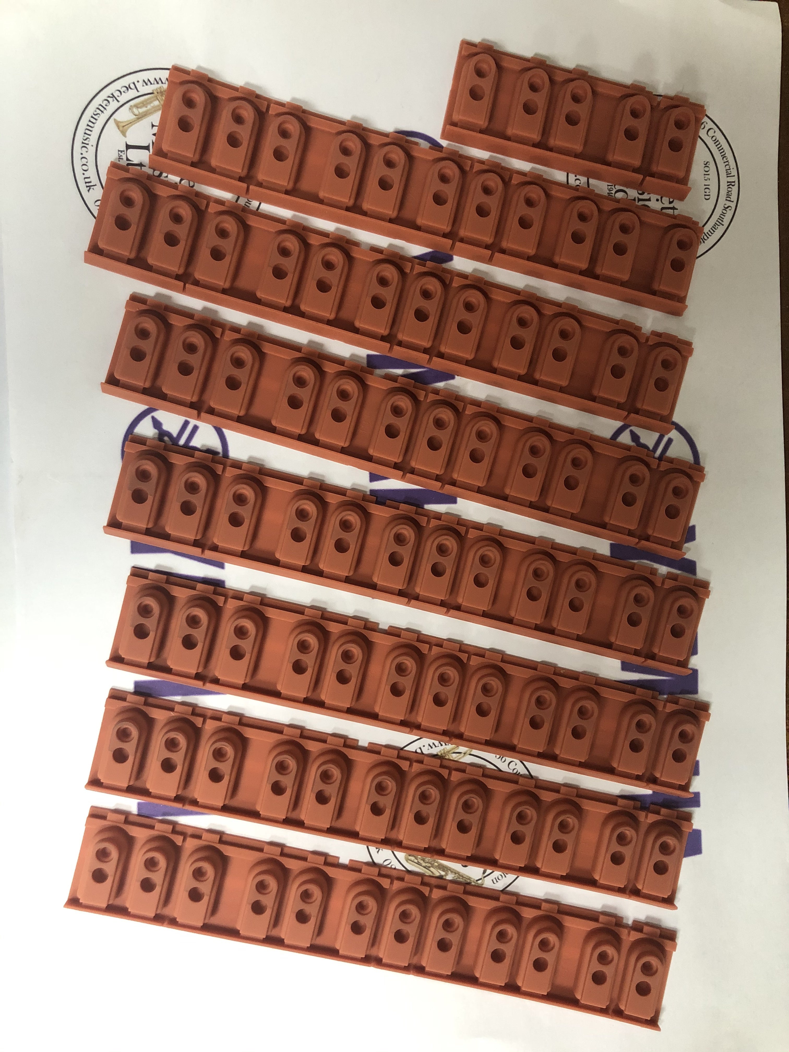 Set of rubber contacts for 88 note Clavinova pianos (check your model below)  [18]