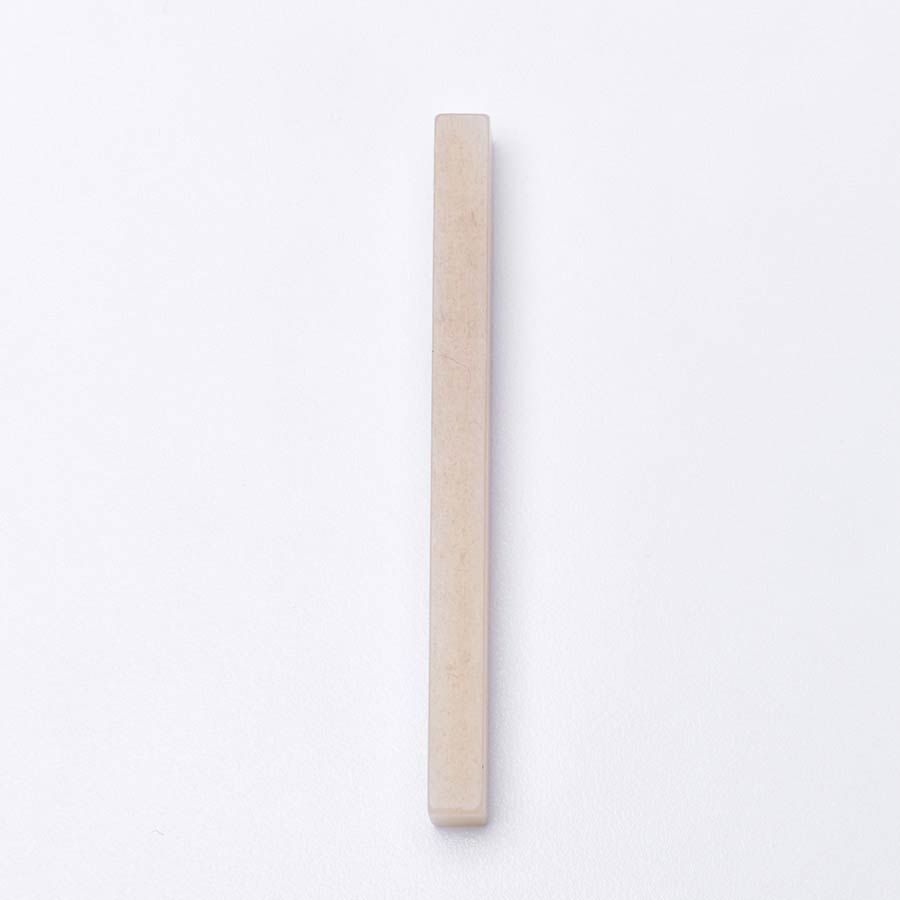 Unbleached Bone Electric Guitar Top Nut Blank