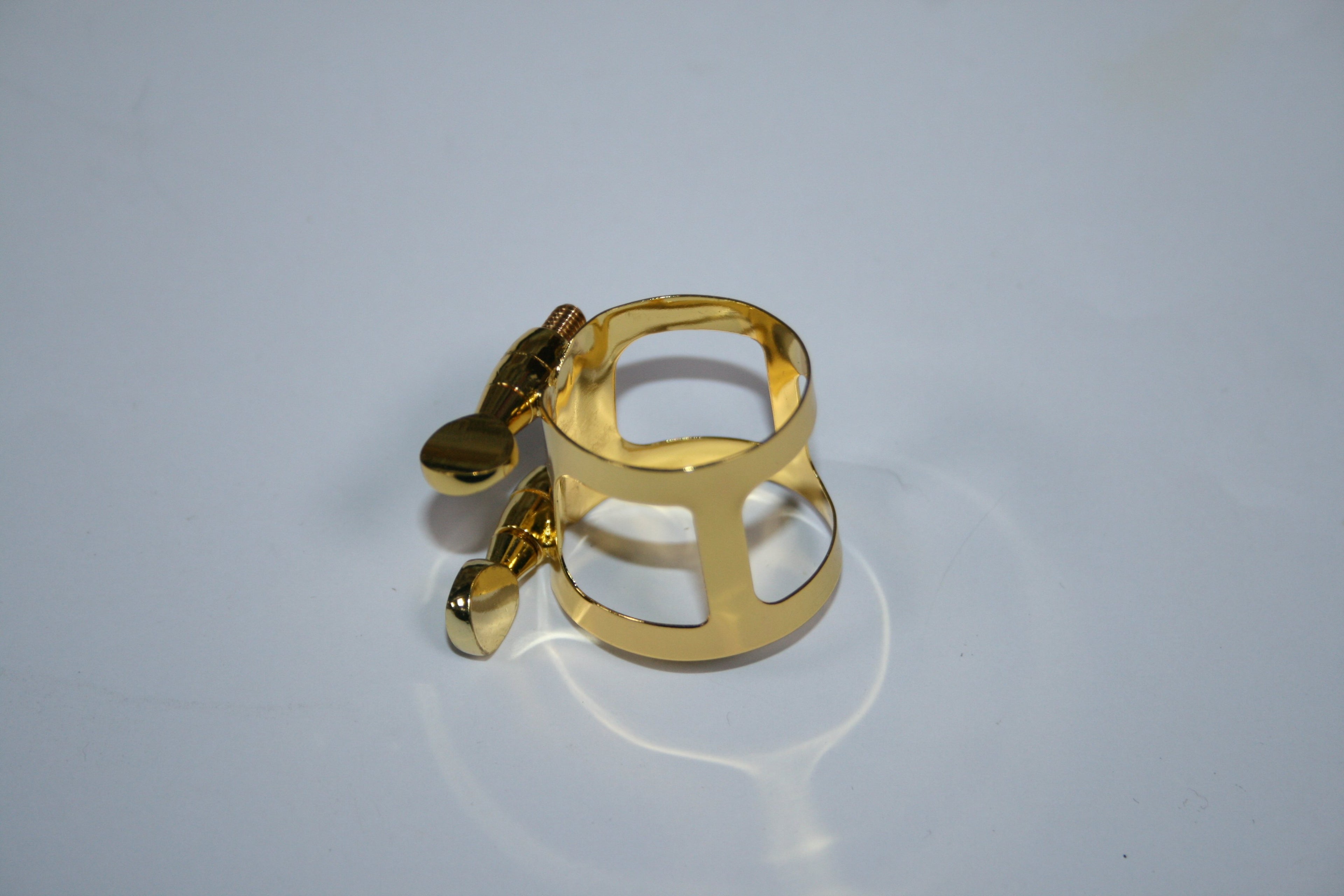 Standard Eb Alto Saxophone Ligature - Lacquer Finish