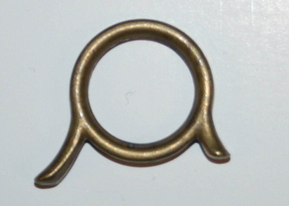 Finger ring raw brass - trumpet cornet