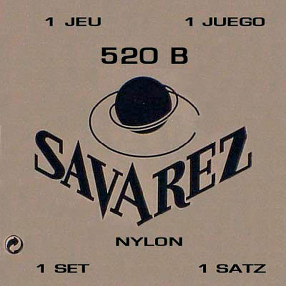 Savarez (520-B / Whites) Low Tension Classical Guitar Strings