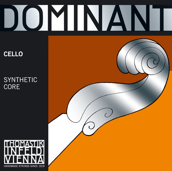 Dominant (142) Cello A String -  Chrome Wound