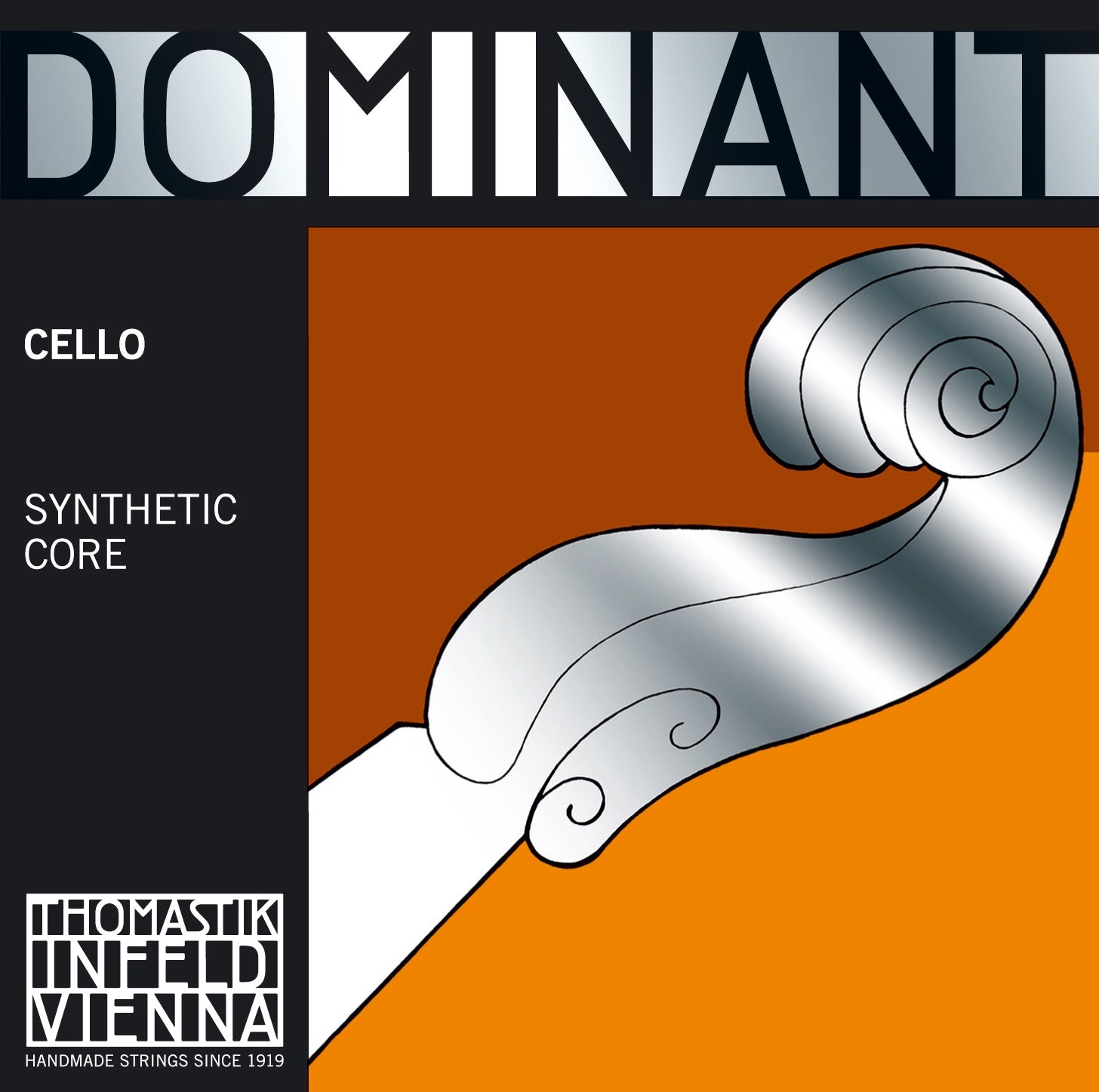 Dominant (145) Cello C String - Chrome Wound