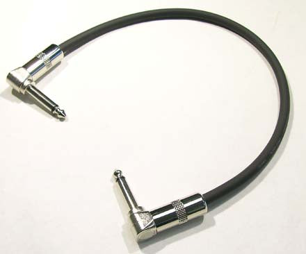 Kirlin 1ft / 30cm Angled - Angled Jack Patch Cables
