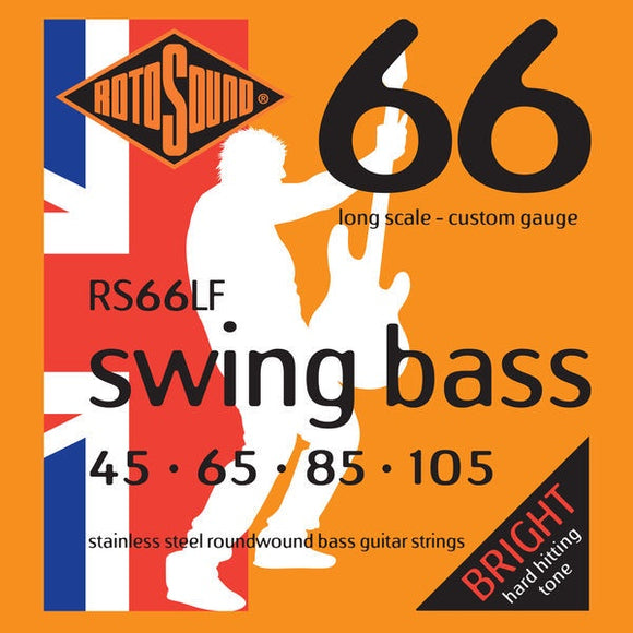 Rotosound (RS66LF) Swing Bass 66 45-105 Bass Guitar Strings Set