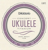 D'Addario EJ87C T2 Titanium Concert String
