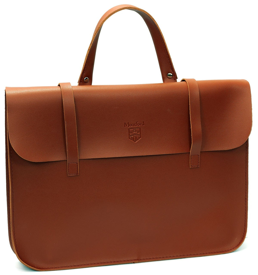 Montford MFC5T Tan Leatherette Music Case