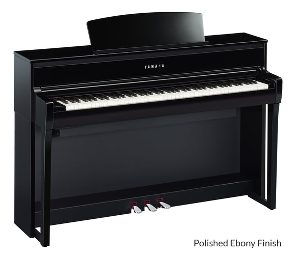 Yamaha (CLP-775PE)  Polished Ebony Clavinova Digital Piano