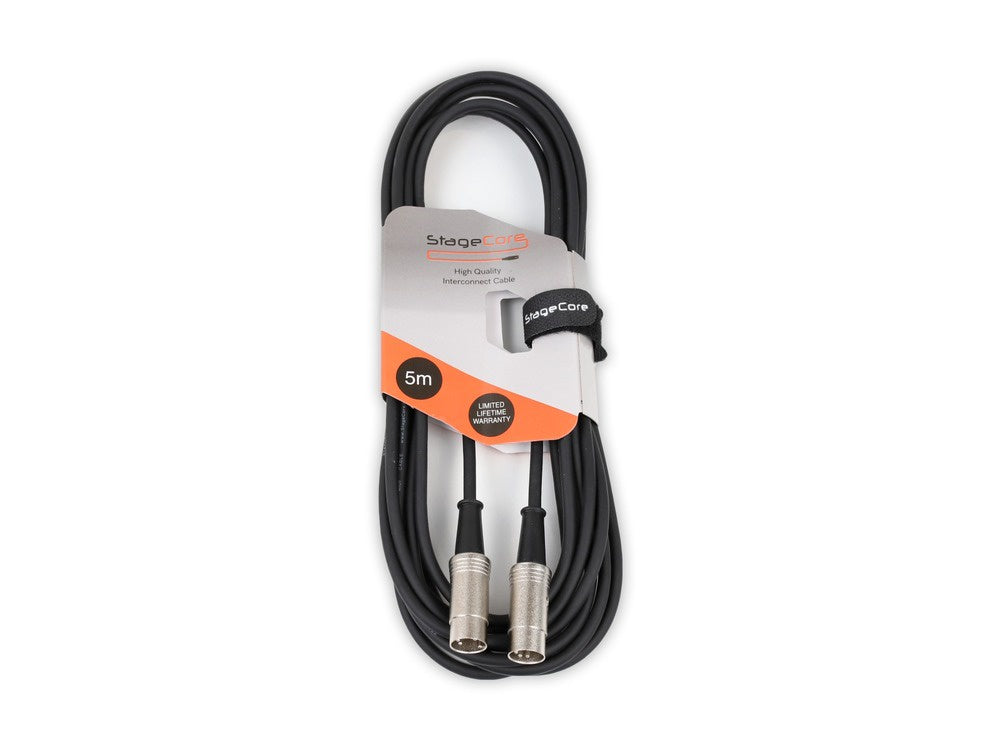 Stagecore (ICORE100LU5) 5m 5 Pin / Midi Cable