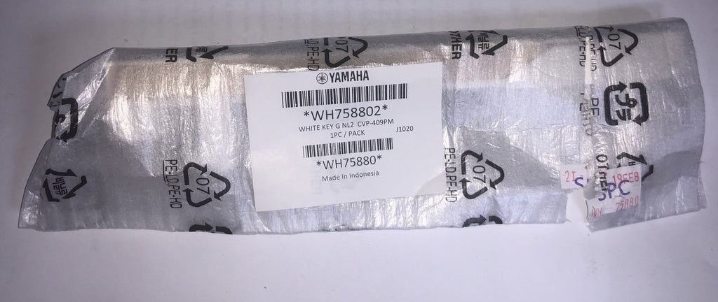 WH758802 Clavinova G key for NL2 wood faced key