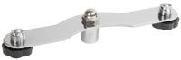 Dual microphone clip bar