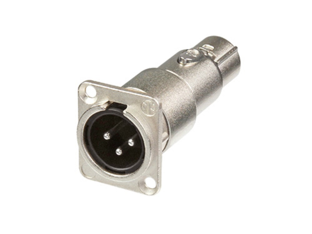 Neutrik NA3MDF XLR Male - Female Feed Through Adapter