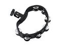 Meinl HTMT2BK Mountable ABS Tambourine - Stainless Steel Jingles - Black