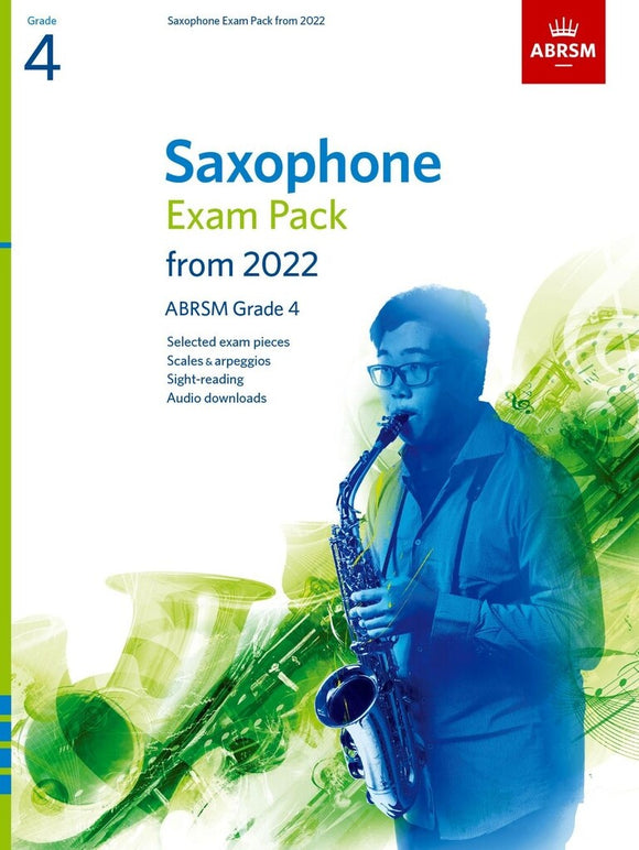 ABRSM Grade 4 Saxophone Exam Pack - 2022-2025