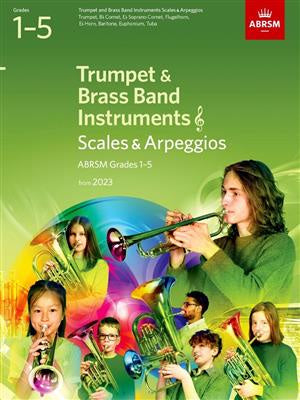 ABRSM Scales and Arpeggios for Trumpet & Treble Brass - Grades 1-5