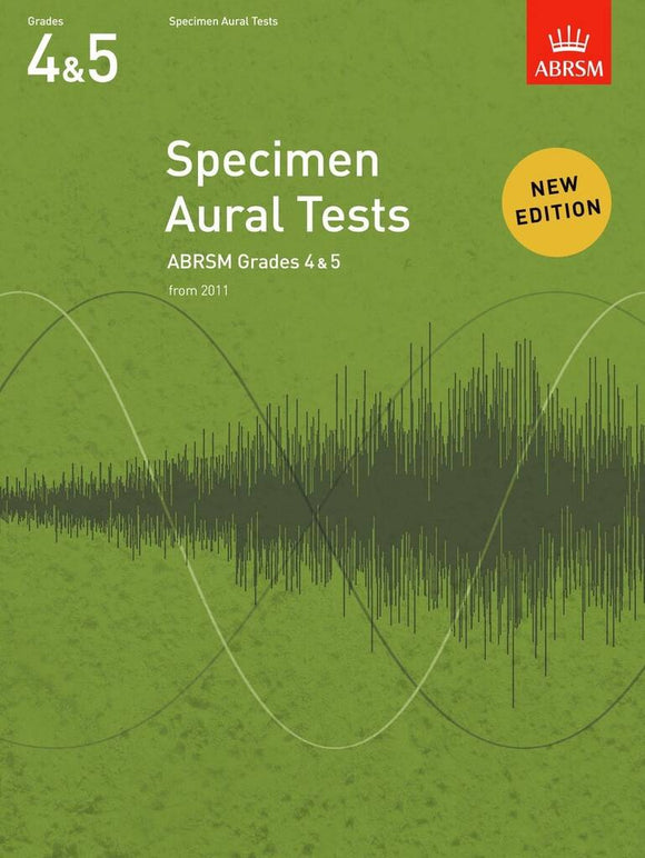 ABRSM Specimen Aural Tests - Grade 4 - 5