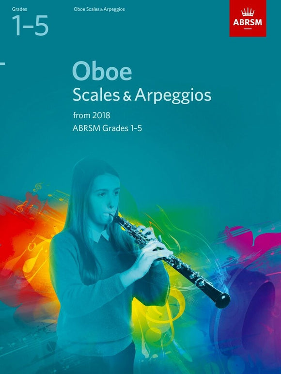 ABRSM Oboe Scales & Arpeggios - Grade 1-5