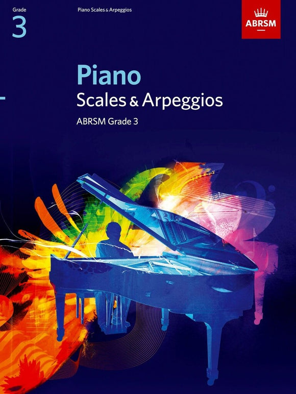 ABRSM Piano Scales & Arpeggios From 2021 - Grade 3