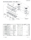 Black key set for Yamaha EZ220 EZ-J200 keyboard