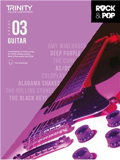 Trinity Rock & Pop Guitar - Grade 3