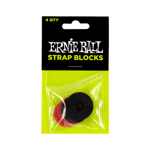 Ernie Ball Rubber Guitar Strap Blocks - Pack of 4