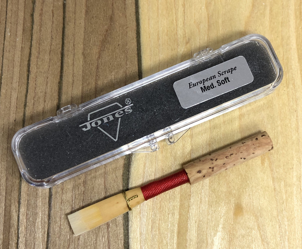 Jones (101EMS) Medium Soft Oboe Reed - European Scrape