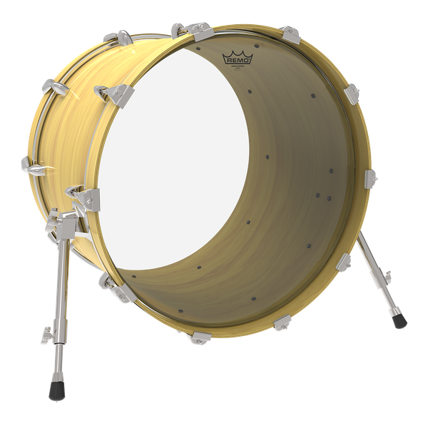 Remo 20" Clear Ambassador Bass Drum Head / Skin