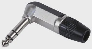 Rean NYS208 Right Angle Stereo / 3 Pole Jack  Plug