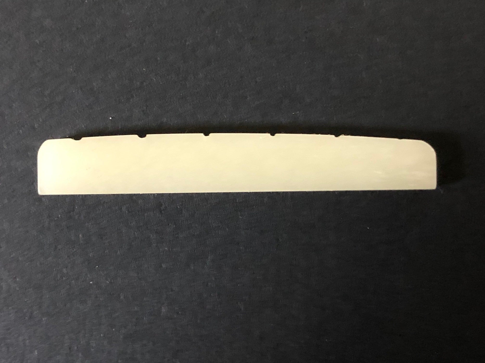 42.5mm Unbleached Bone Electric Guitar Top Nut