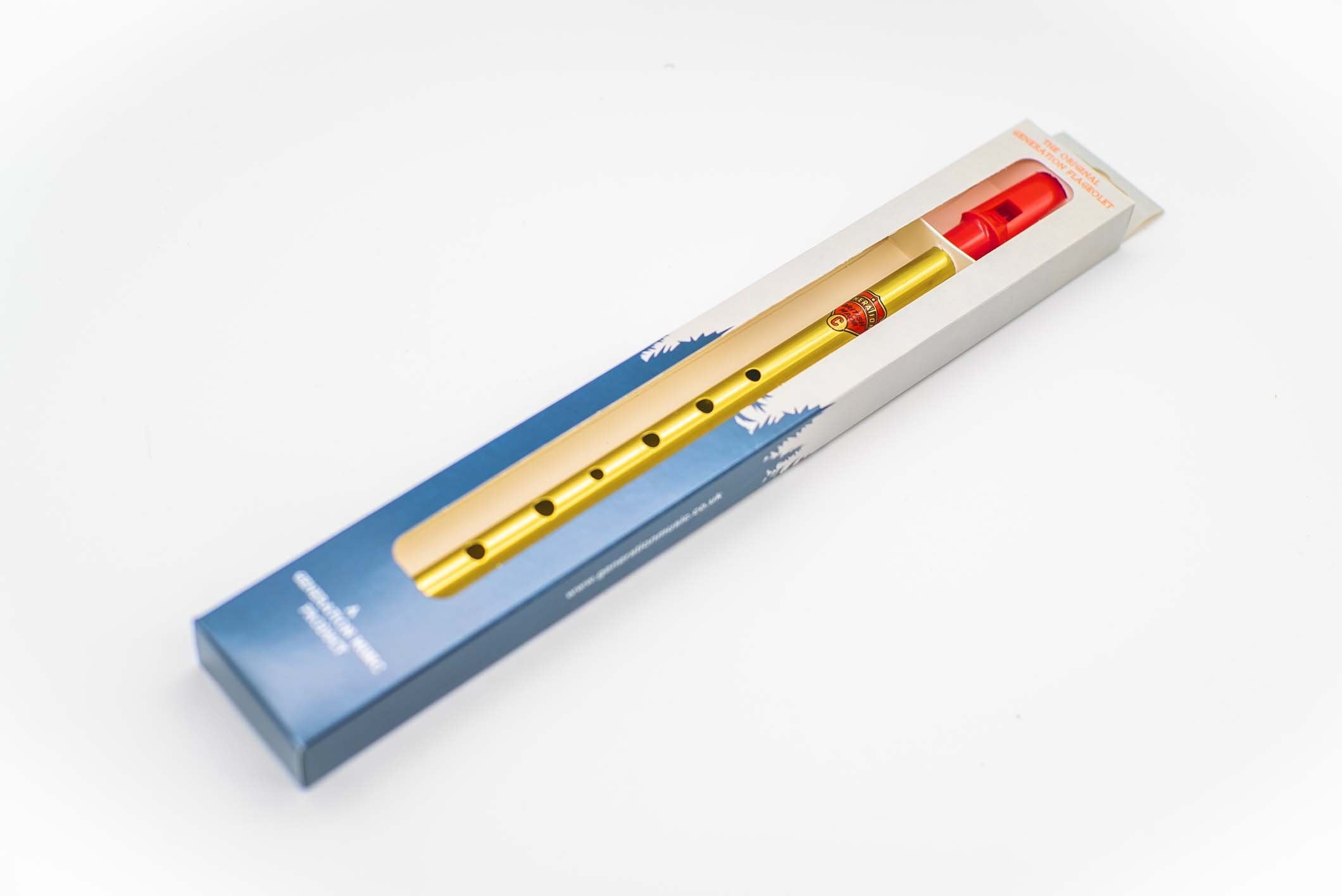 Generation Lacquered Brass Flageolet (C)