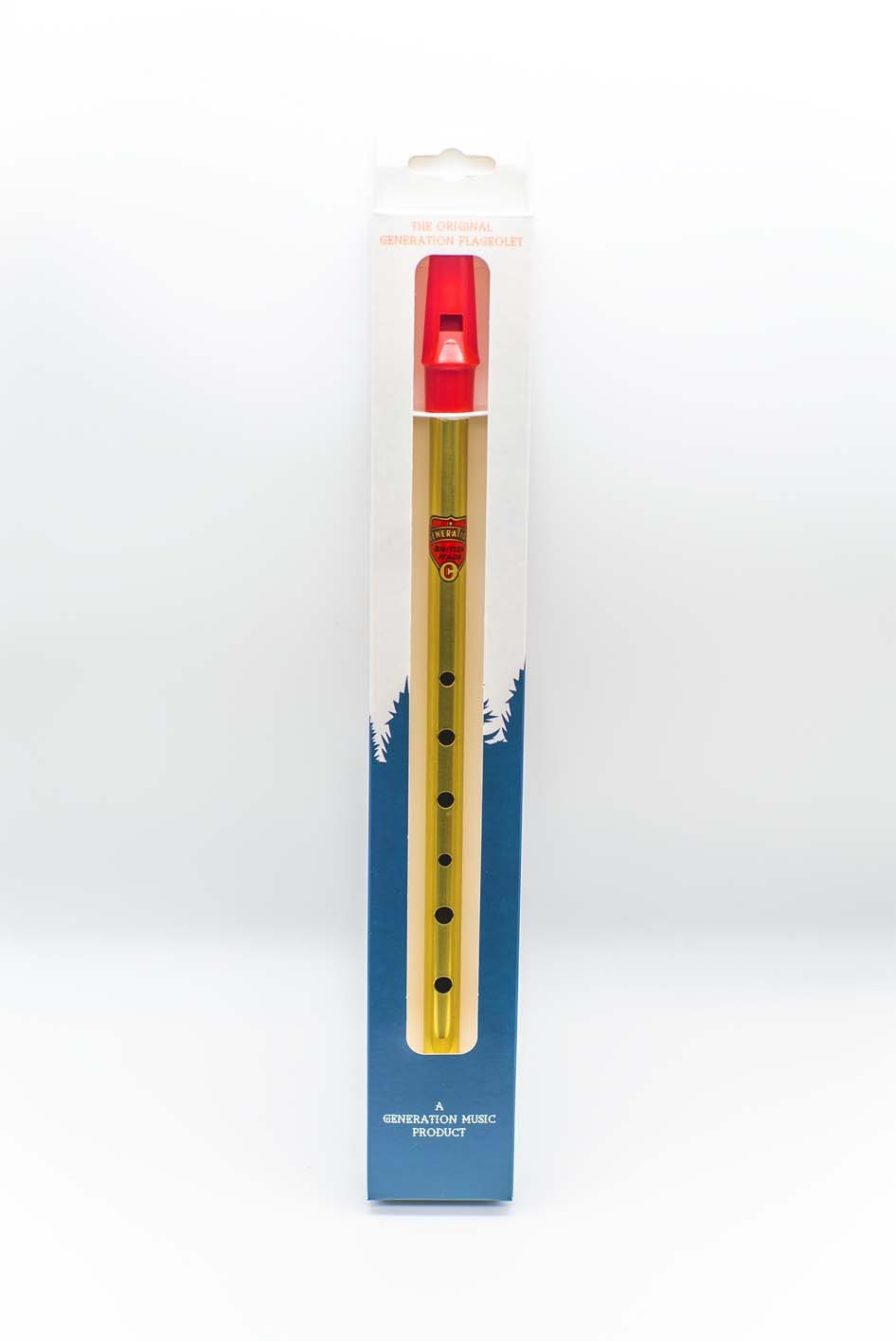 Generation Lacquered Brass Flageolet (C)